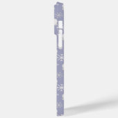 ホッキョクグマと雪片を持つクリスマスパターン Case-Mate iPhoneケース (裏面 / 左)