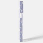 ホッキョクグマと雪片を持つクリスマスパターン Case-Mate iPhoneケース (裏面 / 右)