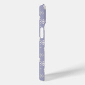 ホッキョクグマと雪片を持つクリスマスパターン Case-Mate iPhoneケース (裏面 / 右)