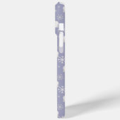 ホッキョクグマと雪片を持つクリスマスパターン Case-Mate iPhoneケース (裏面 / 左)