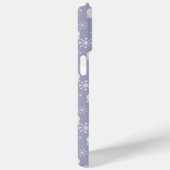 ホッキョクグマと雪片を持つクリスマスパターン Case-Mate iPhoneケース (裏面 / 右)