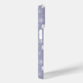 ホッキョクグマと雪片を持つクリスマスパターン Case-Mate iPhoneケース (裏面 / 右)