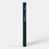 ホッキョクグマのいる氷の縁 iPhoneケース (右側面)