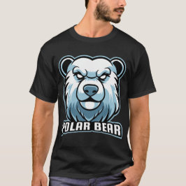 ホッキョクグマのようにくつろぎ中 Tシャツ