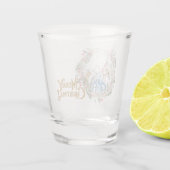 ホッキョクグマのクリスマスショットグラス ショットグラス (裏面)