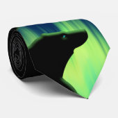 ホッキョクグマのネクタイ野生動物のアートタイベアーネクタイ ネクタイ (ロール)