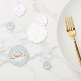 ホッキョクグマのパーティー紙吹雪 コンフェッティ