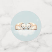 ホッキョクグマのパーティー紙吹雪 コンフェッティ (スモール正面)