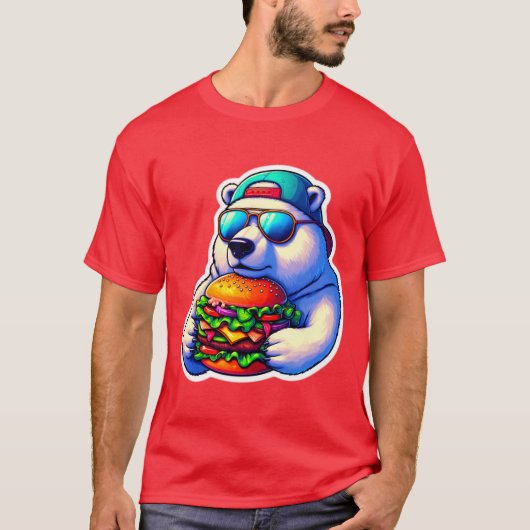 ホッキョクグマの宴2 Tシャツ (正面)