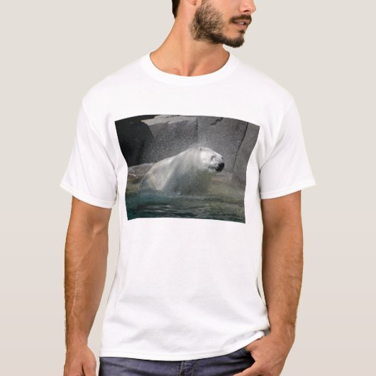 ホッキョクグマの愛 Tシャツ (正面)