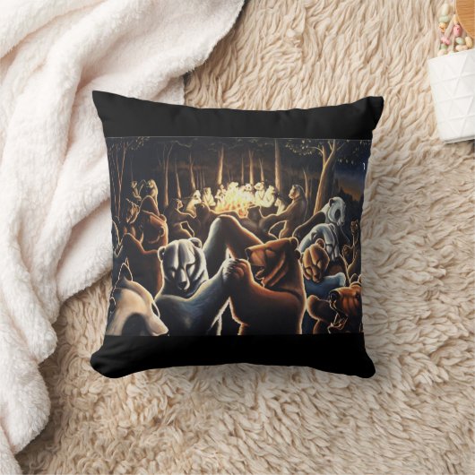 ホッキョクグマの枕クマの装飾ベアミラー クッション (ブランケット)