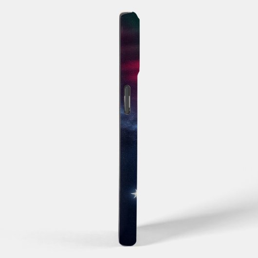 ホッキョクグマの母カブクリスマスツリーノーザンライト Case-Mate iPhoneケース (裏面 / 右)