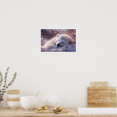 ホッキョクグマの眠りポスター ポスター (キッチン)