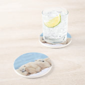 ホッキョクグマの石コースター コースター (側面)