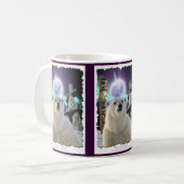 ホッキョクグマの野生動物マグ コーヒーマグカップ (正面左)