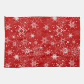 ホッキョクグマの銃口、クリスマス キッチンタオル (横)