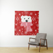 ホッキョクグマの銃口、クリスマス タペストリー (インサイチュ)