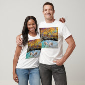 ホッキョクグマの魚釣り、 Tシャツ (ユニセックス)
