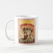 ホッキョクグマはラガービールのマグカップを楽しんでいる コーヒーマグカップ (左)