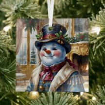 ホッキョクグマサンタのクリスマスデザイン