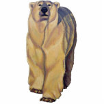 ホッキョクグマフォトスカルプチャー野生動物アートギフト フォトスカルプチャー<br><div class="desc">Polar Bear Gift & Decor Polar Bear'絵を描s by Canadian Artist Designer Kim HUnterオンライン上で、より多くのPolar Bear Gift & Wildlife artについてはwww.kimhunter.caを参照。</div>