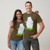 ホッキョクグマボーリングボウリングボール Tシャツ (ユニセックス)