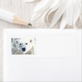 ホッキョクグマ住所 シール (インサイチュ)