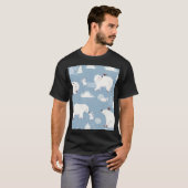 ホッキョクグマ冬ヴィンテージ Tシャツ (正面フル)