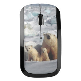 ホッキョクグマ北極野生生物無線マウス ワイヤレスマウス