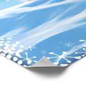 ホッキョクグマ地球温暖化ポスター ポスター (角)