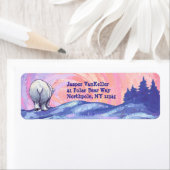 ホッキョクグマ文房具 ラベル (インサイチュ)