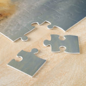 ホッキョクグマ日光浴、ジグソーパズル ジグソーパズル (側面)