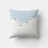 ホッキョクグマ枕 クッション (裏面)