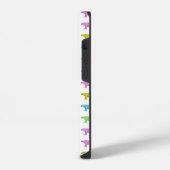 ホッキョクグマ柄iPhoneケース iPhoneケース (左側面)