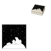 ホッキョクグマ科 ラバースタンプ (押印)