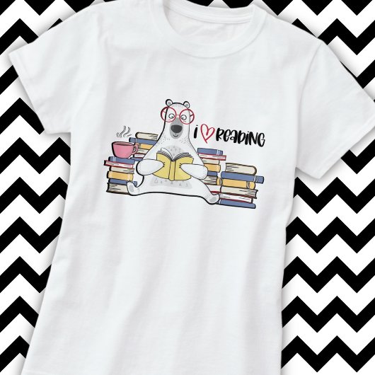 ホッキョクグマ読の著書 Tシャツ