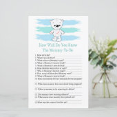 ホッキョクグマ赤ちゃんシャワーのゲームをどれだけ知っているか (スタンド正面)