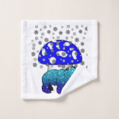 ホッキョクグマ雪の剥雪バスルームのタオルセット バスタオルセット (ウォッシュタオル)