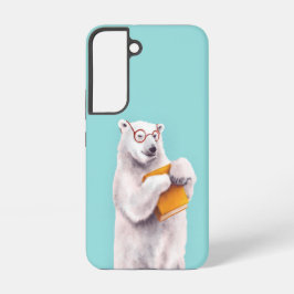 ホッキョクグマ – かわいいギーク動物 SAMSUNG GALAXY S22ケース