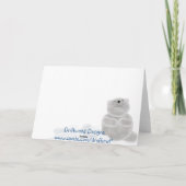 ホッキョクグマ カード (裏面)