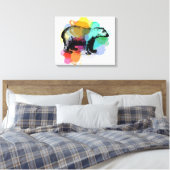 ホッキョクグマ キャンバスプリント (インサイチュ (寝室))