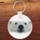 ホッキョクグマ キーホルダー (正面)