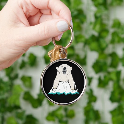 ホッキョクグマ キーホルダー (手)