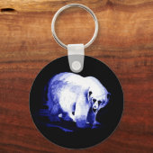 ホッキョクグマ キーホルダー (正面)