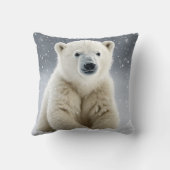 ホッキョクグマ クッション (裏面)