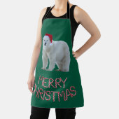 ホッキョクグマ クリスマス エプロン (インサイチュ)