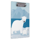 ホッキョクグマ クリップボード (右)