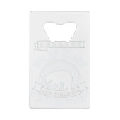 ホッキョクグマ クレジットカード栓抜き (裏面)