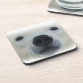 ホッキョクグマ コースター (左側)