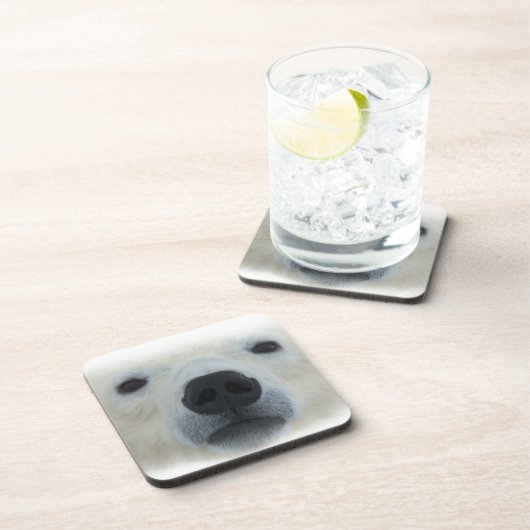 ホッキョクグマ コースター (右側)